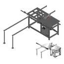 Projeto Mecânico De Serra Esquadrejadeira + Projetos para Marcenaria - Radali Shop