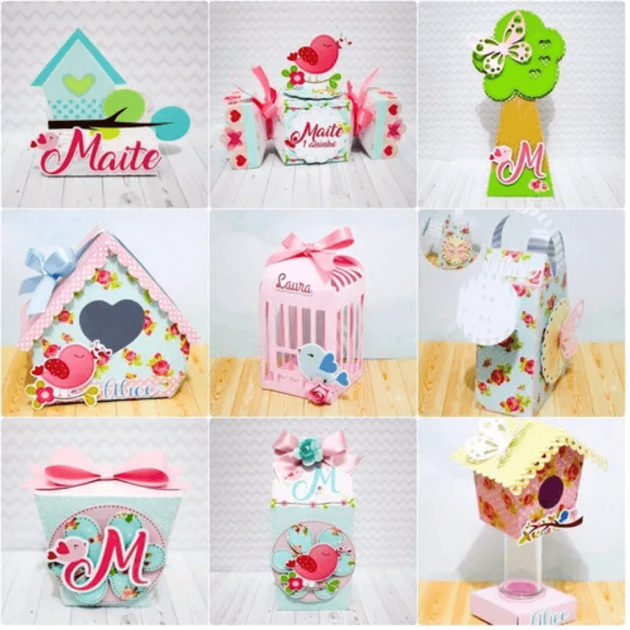 Super Kits Combo 8 Arquivos De Corte Jardim - Studio E Pdf - Radali Shop