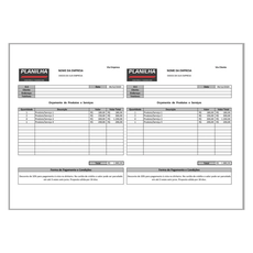 Hoja de cálculo de Excel para la planificación y el control de gastos financieros 