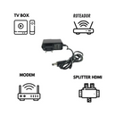Fuente de alimentación original Bivolt de 5 V y 2 A para Smart TV Box (110 V y 220 V) 