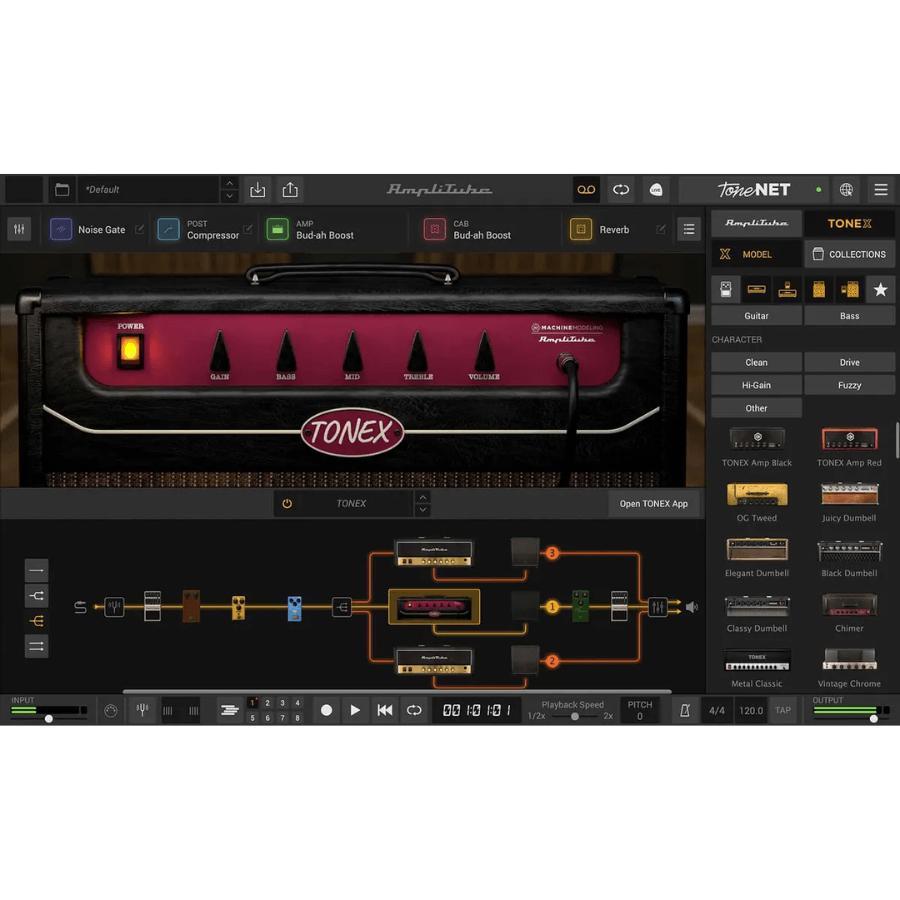 Amplitube 5 Max | Completo + Tonex para Windows