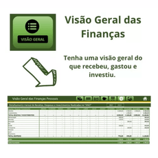 Planilha Controle Financeiro Pessoal Gastos Despesas Mensal Diário - Radali Shop