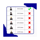 Fuente de alimentación original Bivolt de 5 V y 2 A para Smart TV Box (110 V y 220 V) 