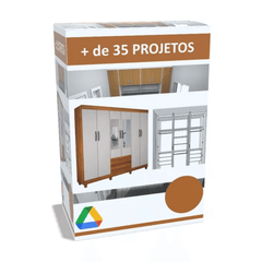 35 Proyectos de Armarios Muebles a Medida MDF Plano Corte Carpintería