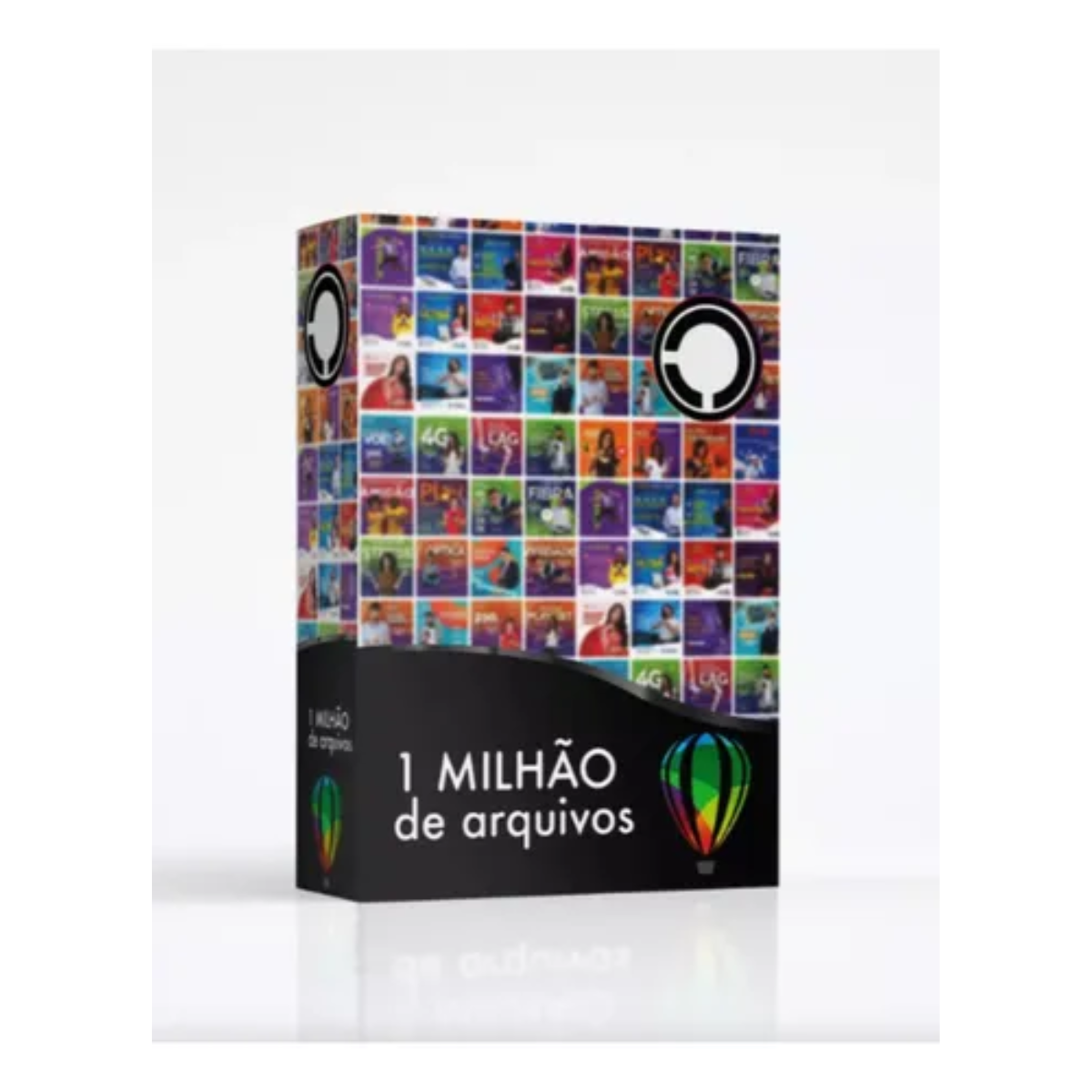 Paquete de plantillas editables de Corel Draw: 1 millón de archivos