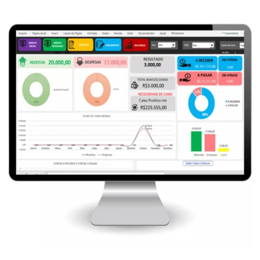 180 Dashboard + 26 Melhores Vba + 7400 Planilhas Excel - Radali Shop