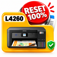 Restablecer el contador de almohadilla de la impresora Epson L4260