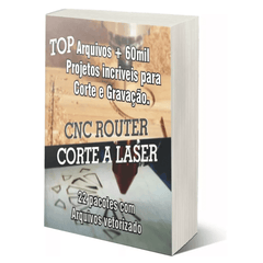 60.000 archivos Corte láser más Router CNC Plasma Vector Arts MDF Acrílico