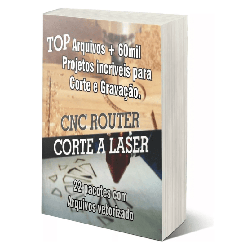 60mil arquivos Corte Laser Mais Cnc Router Plasma Vetor Artes Mdf Acrílico - Radali Shop