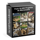 Pack 16 Mil Projetos Marcenaria Arquivos e Projetos - Radali Shop