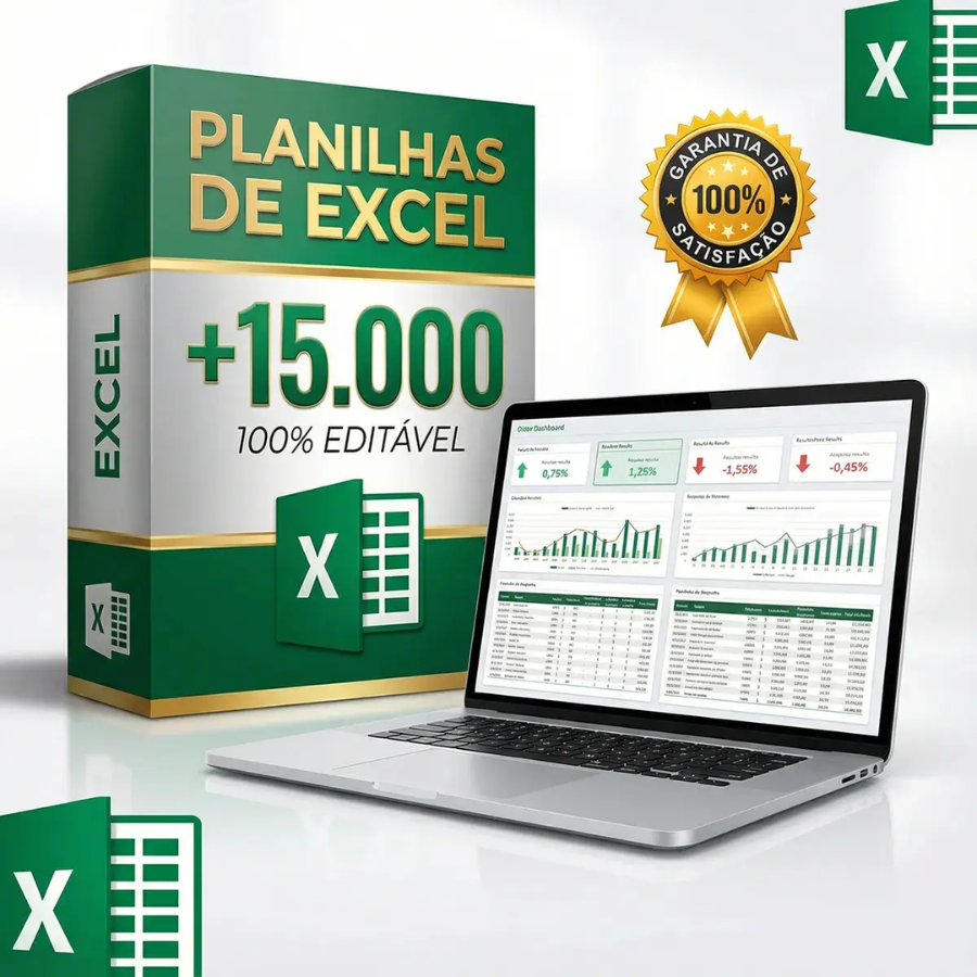 Super Pack + 15.000 hojas de cálculo de Excel listas para editar + Bonus