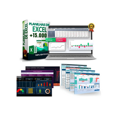 Super Pack + 15.000 hojas de cálculo de Excel listas para editar + Bonus
