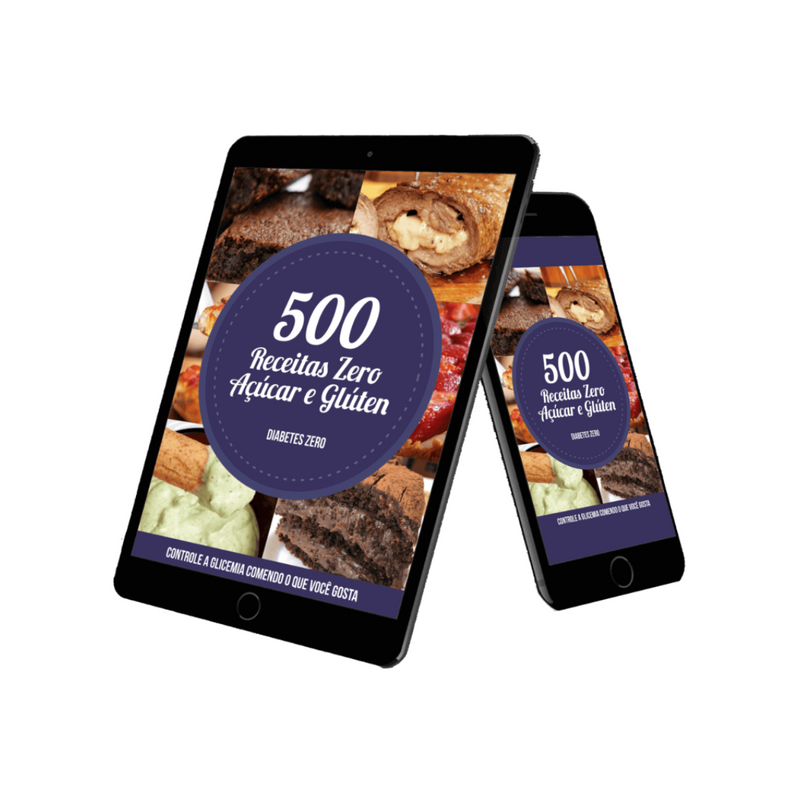 500 recetas sin azúcar, alimentos sin gluten y formas de controlar la diabetes