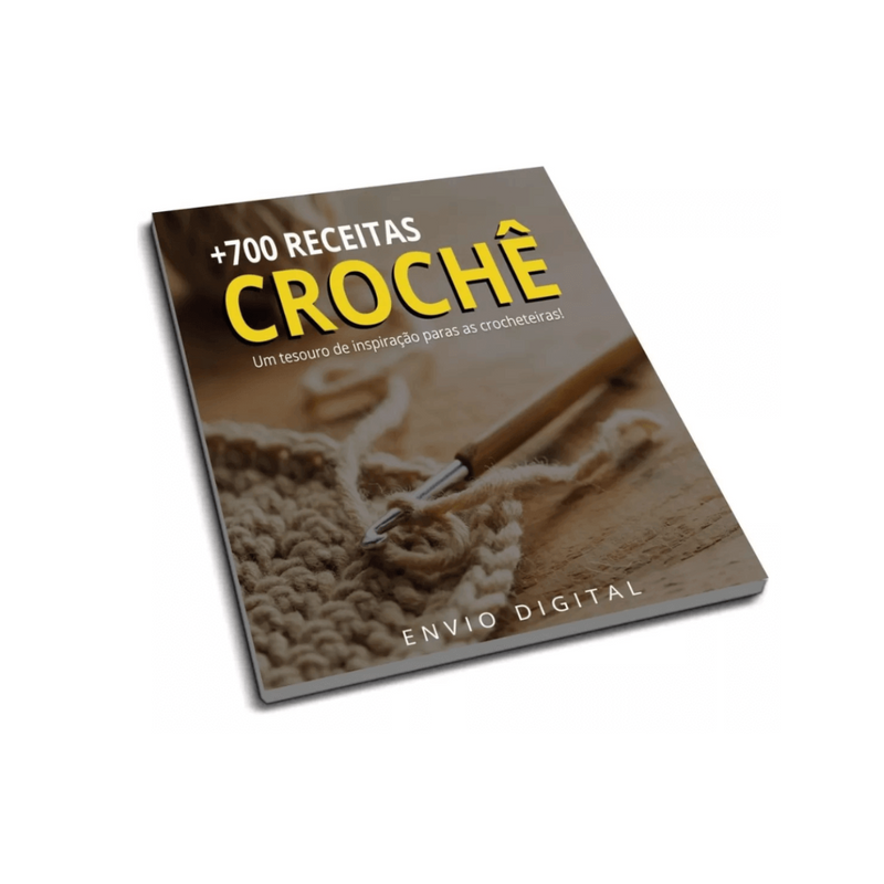 700 hermosas y creativas recetas de crochet