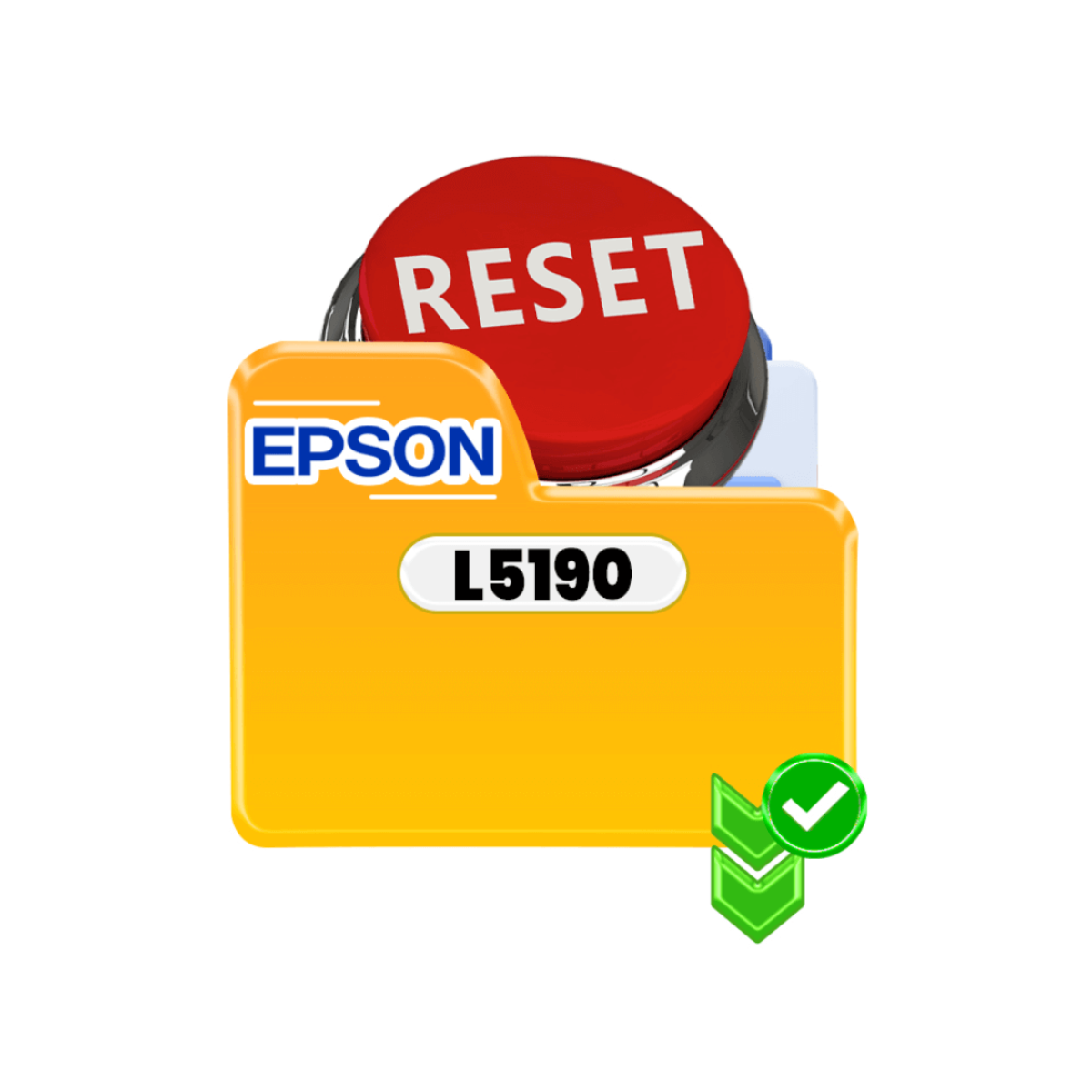 Restablecer el contador de almohadilla de la impresora Epson L5190 