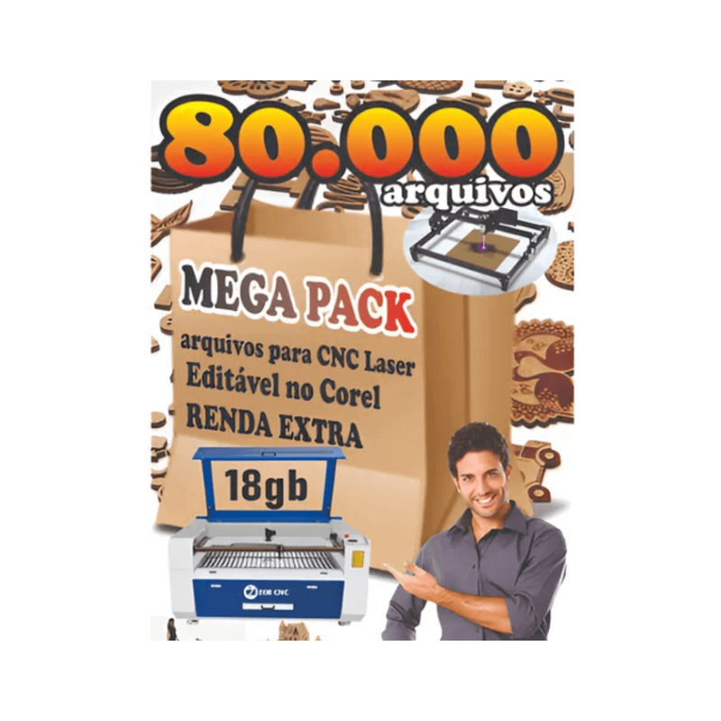 Archivos de 80k para fresadoras láser CNC