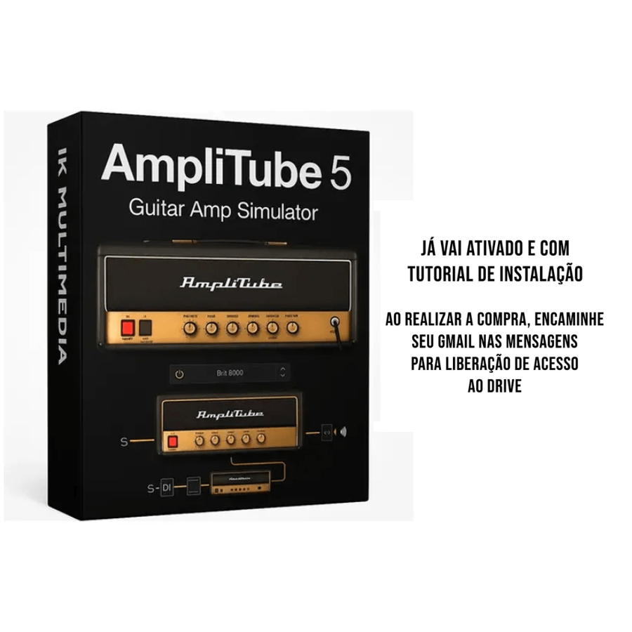 Amplitube 5 Max | Completo + Tonex para Windows