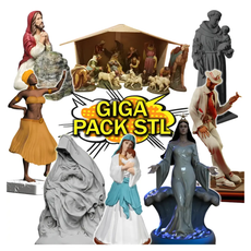 Pack Stl Impressão 3d Religiões + Atualizações