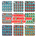 Todas as figurinhas da copa do mundo 2026 em PDF para imprimir