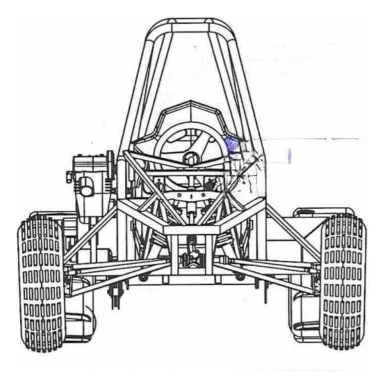 Projeto Para Construir Kart 1 lugar Cross Detalhado Port Pdf Buggy Gaiola - Radali Shop