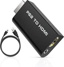 Adaptador Conversor Ps2 Ps3 Audio Vídeo Av Para Cabo Hdmi - Radali Shop