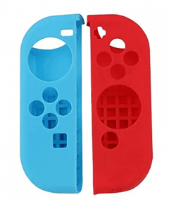 Funda Protectora de Silicona para Joy-con Nintendo Switch Azul y Roja 