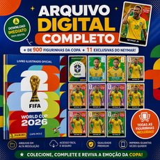 Figurinhas Copa do Mundo 2026 para Imprimir - Kit Completo com 900 figurinhas em alta qualidade.