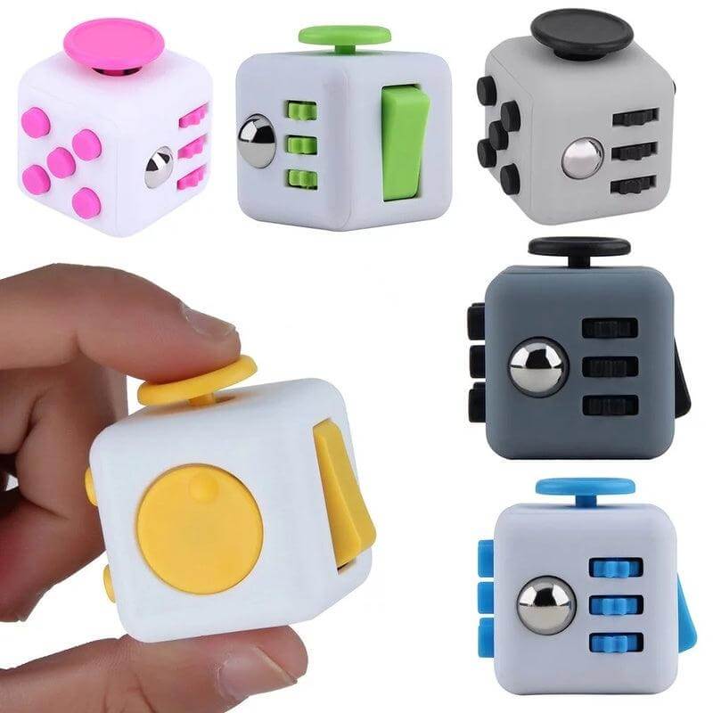 Fidget Toy Cube Cubo Mini Clicker Anti Stress Ansiedade - Radali Shop