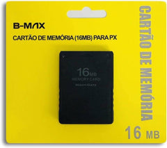 Tarjeta de Memoria PS2 16mb - Negra - PlayStation 2